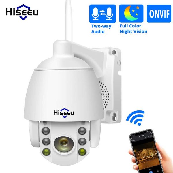 

mini cameras hiseeu 1080p wireless ptz ip camera wifi 5x digital zoom outdoor security for nvr kit pro app remote