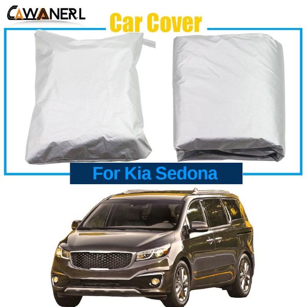

car cover for kia sedona grand sedona outdoor anti-uv sun snow rain dust protection mpv cover windproof