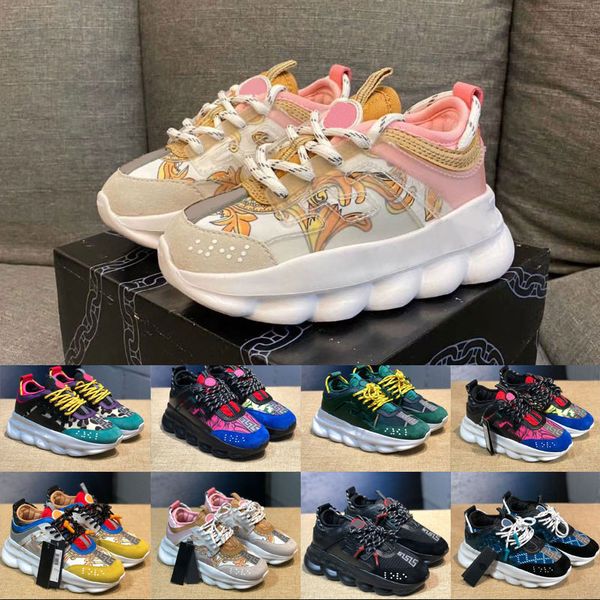 

2020 infant kids running chained shoes rubber suede youth junior sports trainers big small boy girl children link-embossed sole outdoor s, Black