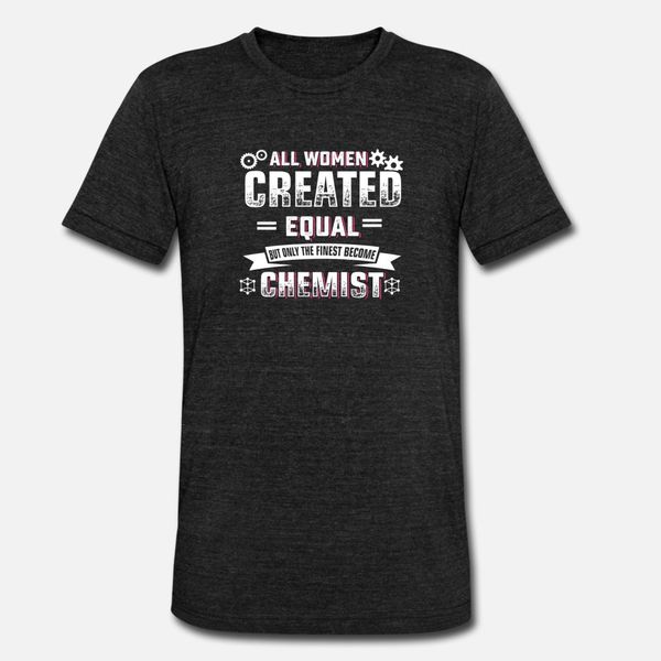 

женщины созданы равными химика т рубашки мужчин вязаная майка crew neck охладиться сумасшедший новый стиль весна семьи рубашку