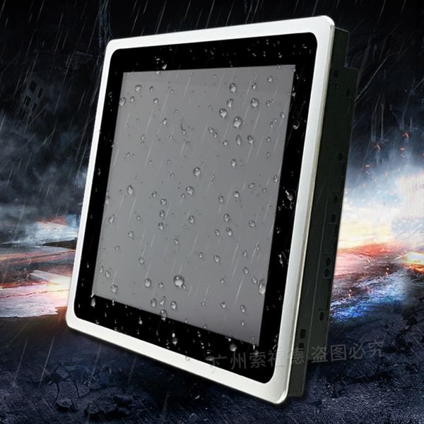 

feosaid 17 inch industrial monitor capacitive touch flat waterproof, shockproof, high and low temperature industrial display