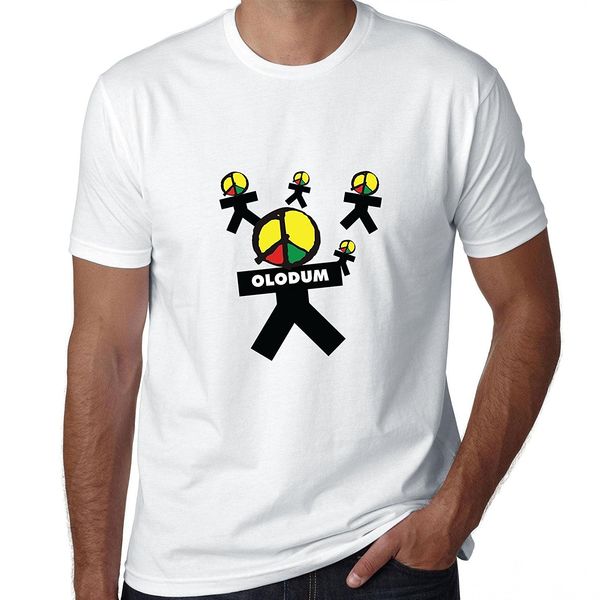 

2019 fashion colorful olodum salvador bahia carnival iconic peace design mens 100% cotton t-shirt tee shirt