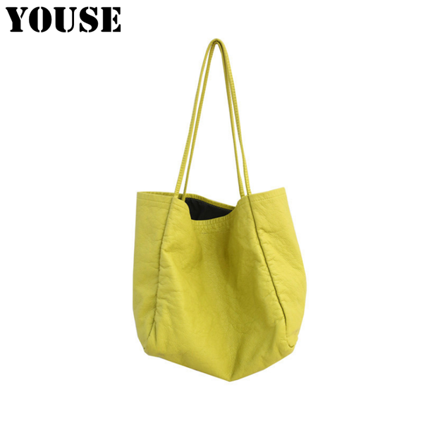 

youse brand soft leather one-shoulder bag small bags large bags portable shopping versatile tote 2020 new