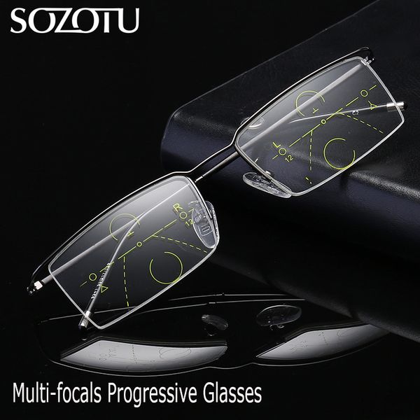 

sozotu multi-очаговый progressive reading glasses мужчины женщины presbyopia очки мужчины женщины очки + 1,0 + 1,5 + 2,0 + 2,5 + 3,0 yq636, White;black