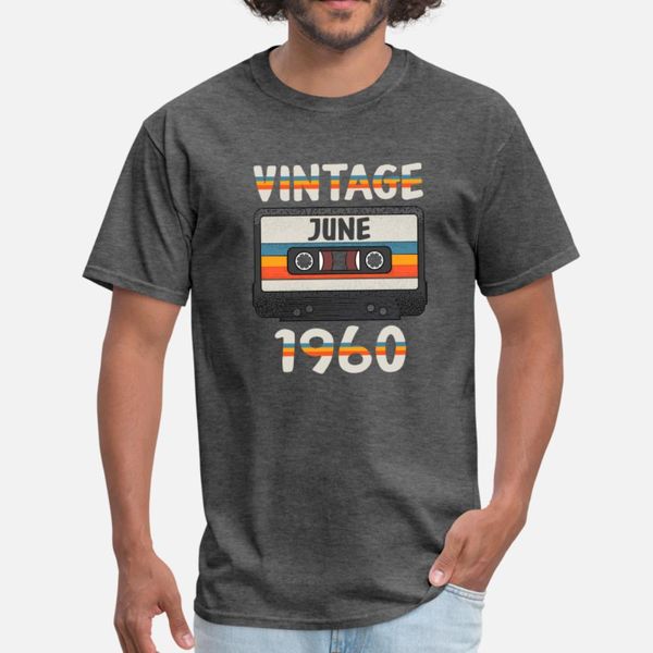 

vintage june 1960 t shirt men designs short sleeve s-xxxl standard interesting fashion spring autumn novelty shirt