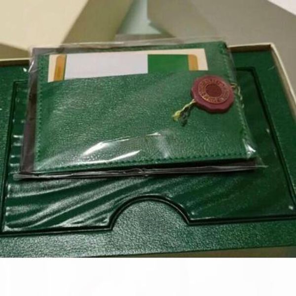 

wholesale - green brand watch box original with cards and papers certificates handbags box for 116610 116660 116710 watches, Black;blue