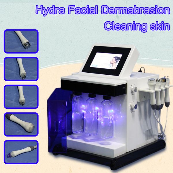 

multifunctional hydro microdermabrasion hydra facial deep cleaning rf bio face lift skin tightening hydrodermabrasion spa beauty machine