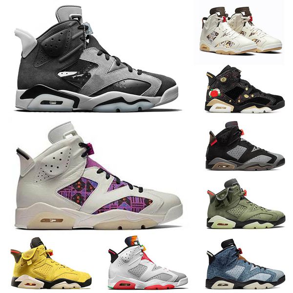 

2020 new arrival Â jumpman 6 6s smoke grey quai 54 hommes mens basketball shoes athletics retro trainers sports air sneakers