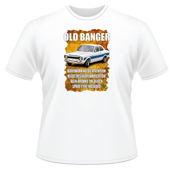 

2019 new casual tee shirt mens funny t-shirt, old banger escort, ideal gift or christmas present. cotton t-shirt