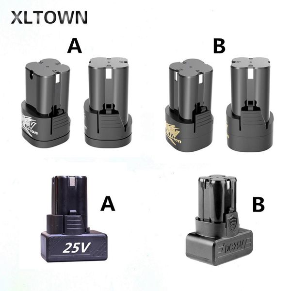

xltown 16.8v/25v lithium battery electric screwdriver hand drill special lithium battery rechargeable 18650 power