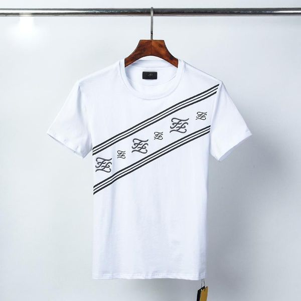 

2020ss mens women designer t shirts luxury ff tshirt summer men street hip hop stylist 3d tee shoes bag jeans tracksuits 15, White;black