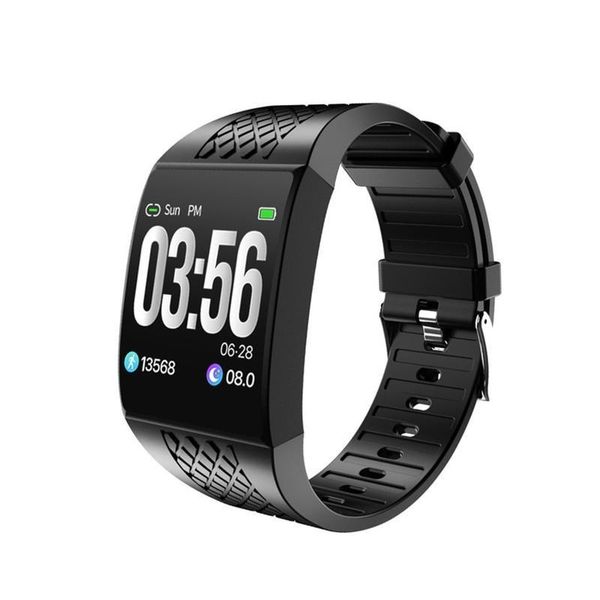 

large curved screen wristbands fitness bracelet tracker remote control camera music smart band watch ergonomic design new