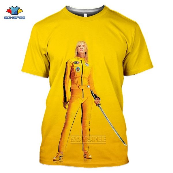 

summer kill bill horror crime movie homme 3d print shirts horror funny hentai men clothing
