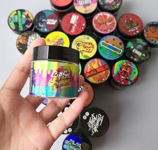 

cookies flower 3.5 stickers sticker herb hologram flavor with 60ml 24 with gram tank flavors plastic jar dry thin container mint uy2 kmfljb