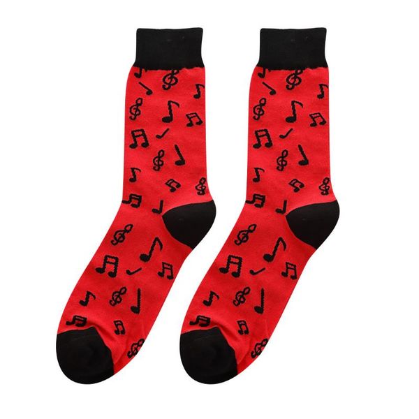 

fashion harajuku man happy funny socks color block patchwork striped dot print crew cotton casual socks wholesale 1, Black