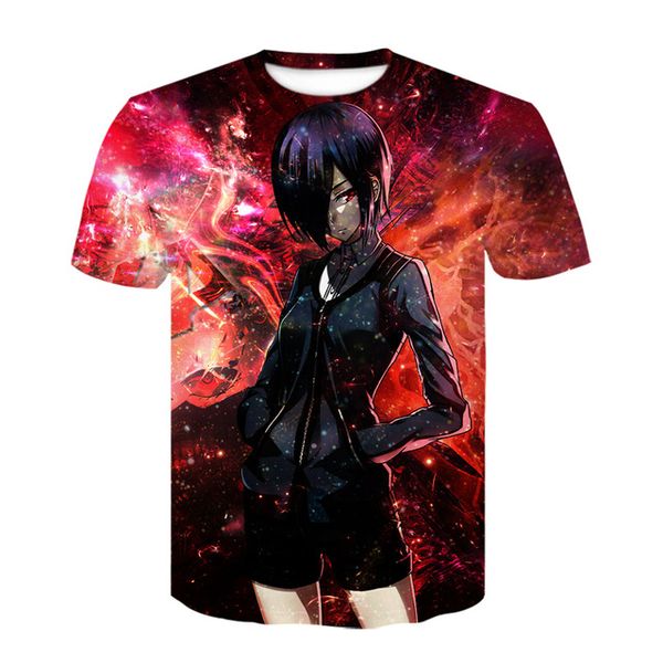 

summer anime tokyo ghoul for and men printing oversize wholesalers 3d print shirts humor comics oversized men clothing