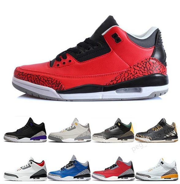 

2020 3s черный белый цемент тинкер 3 cat разводят concord jumpman iii мужчины женщины баскетбол обувь сеул корея спорт кроссовки 7-13