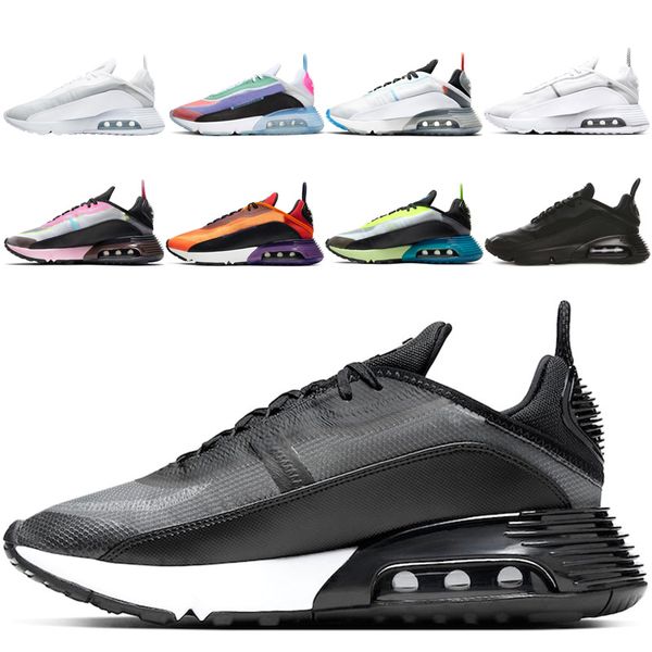 

fashion men women 2090 running shoes black white claen white bred anthracite black aurora green black grape blue sports walking shoes