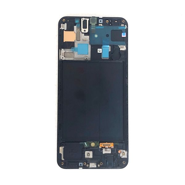 

lcd display panels for samsung galaxy a50 6.39 inch incell screen with frame replacement parts black