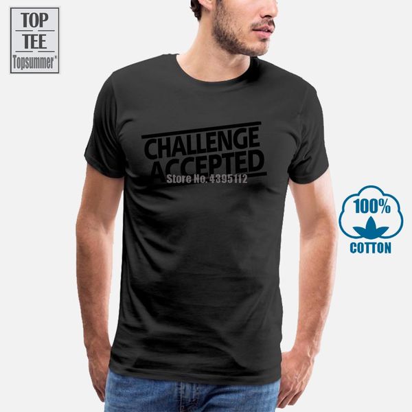 

challenge accepted how i met your mother himym barney stinson new t shirt new t shirts funny tee new funny