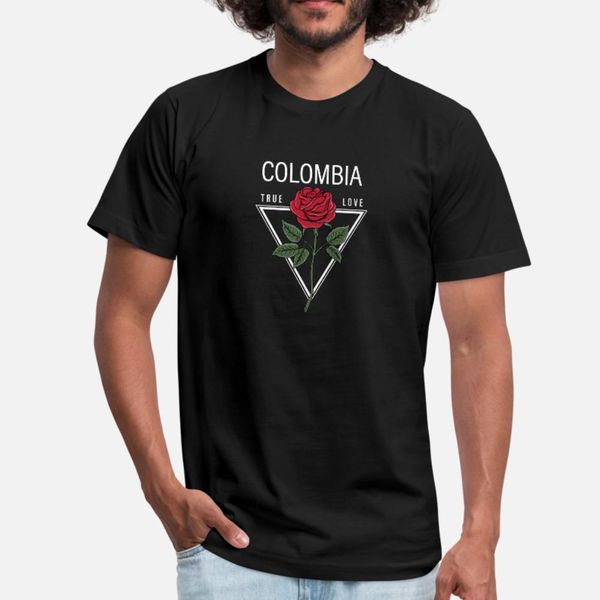 

colombia true love t shirt men personalized tee shirt s-xxxl unique crazy building summer style standard shirt