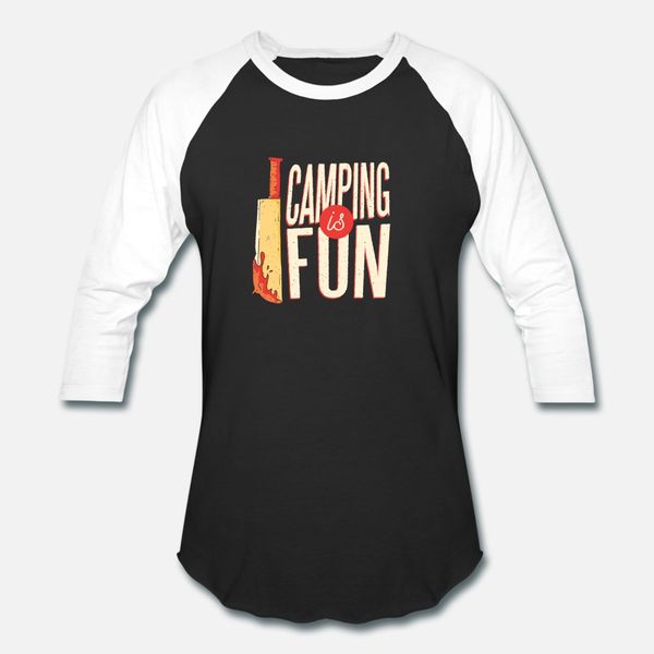 

camping is fun horror machete t shirt men printed tee shirt o neck letter sunlight building summer kawaii shirt