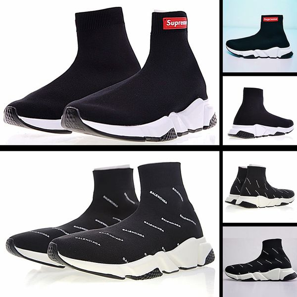 

2020 new air cushion socks shoes men's and women's running shoes pu outsole high elastic knit surface lightweight comfortable spor