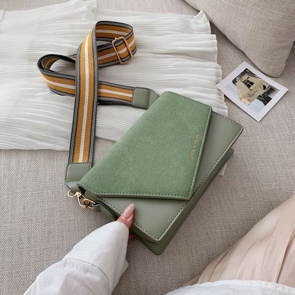 

brand originality design handheld frosted bag women 2020 new version of joker shoulder slung fashion broadband small square bag