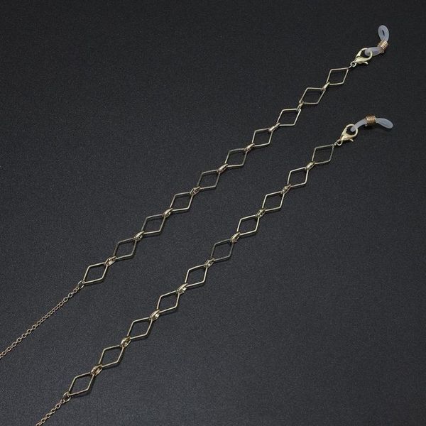 

fashion womens gold eyeglass chains sunglasses reading glasses chain eyewears cord holder neck strap rope, Silver