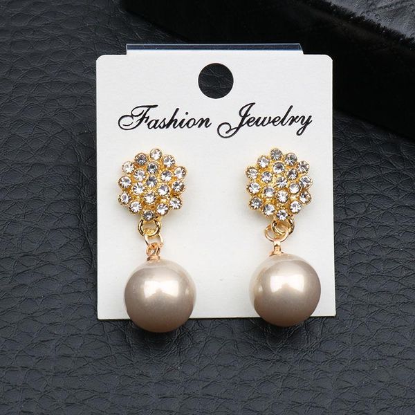

2020 designer korean version of personalized wild imitation pearl earrings female hypoallergenic silver needle earrings
