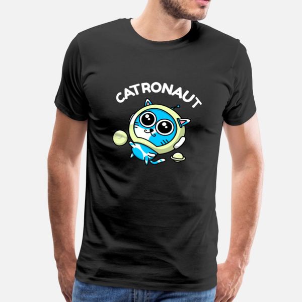 

catronaut t shirt men fitness cotton o-neck fit fitness basic spring letter shirt