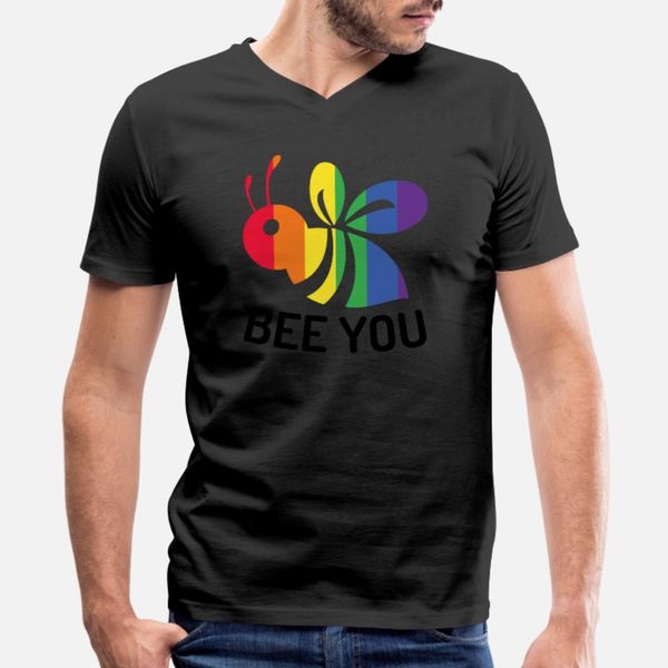 

bee вы lgbt present тенниска мужчины настройка 100% хлопок o шеи outfit graphic смешной summer style unique рубашка