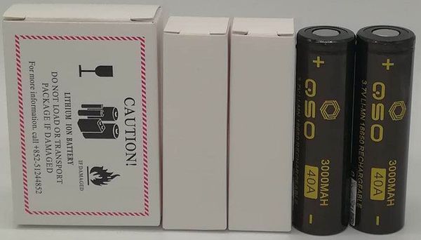 

high drain 40a 3500mah e cig vape qso 510 18650 lithium battery 3000mah batteries vtc4 vtc5 vtc6 25r 30q he2 he4 hg2 ire ncr plug play