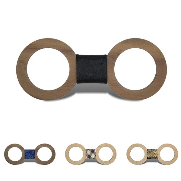 

fashion handmade wooden hollow out eyeglasses bow tie distinctive bow tie for party wedding 1order=1pc, Blue;purple