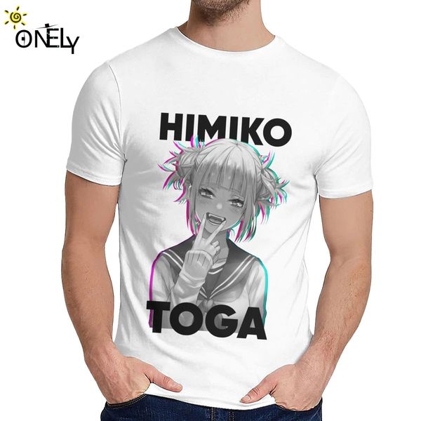 

my hero academia himiko toga t shirt crewneck retro for man cotton s-6xl plus size t shirt