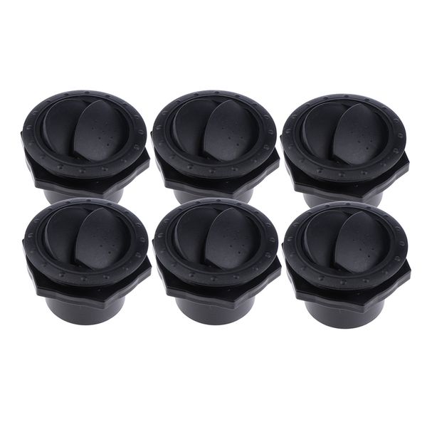 

6 пакетов rv marine yacht круглый воздуховод outlet grill вентиляция 70mmx45mm