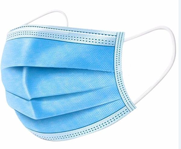 

mask face shipping disposable thick 3-layer face mask protection and personal health mask with earloop mouth face sanitary masks1
