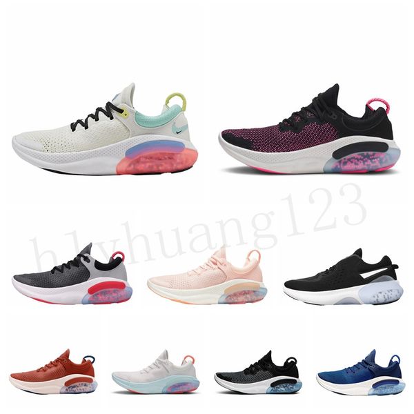 

2020 run joyride fk mens women running shoes bleached coral grey platinum tint university red outdoors trainers sports sneakers 36-45 g10