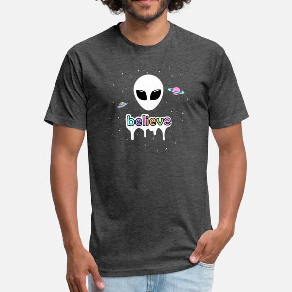 

aesthetic goth e girl alien space t shirt men create cotton o-neck normal interesting comical summer normal shirt