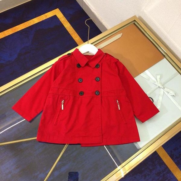 

bb7150 brand latest new children's windbreaker jacket red jacket children's warm, Blue;gray