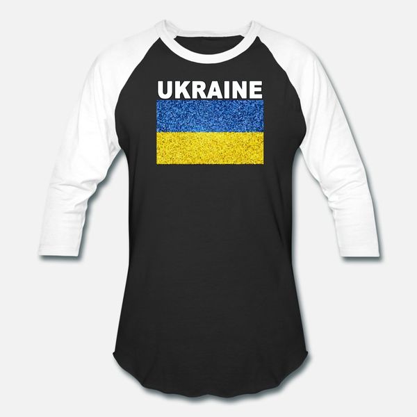 

ukraine flag premium stained glass effects t shirt men design 100% cotton s-xxxl gents crazy casual summer unique shirt
