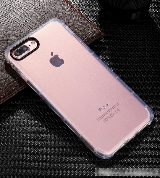 

shockproof transparent case for iphone x 8 7 6 6s plus soft gel tpu case clear back cover for samsung s8 s8plus
