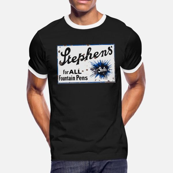 

stephen ink t shirt men designing 100% cotton size s-3xl letter crazy new fashion spring original shirt