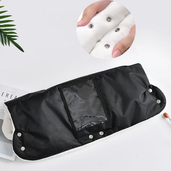 

winter baby stroller accessories babies gloves push windproof gloves waterproof outdoor warm pram hand muff armrest new updated