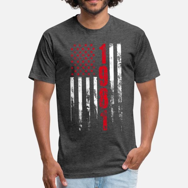 

1981 t for american who was born in 19 t shirt men customize 100% cotton round collar gents famous authentic summer novelty shirt