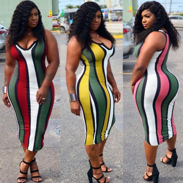 

neck lady beach dress womens club clothing women summer dresses stripe skinny dresses backless deep v, Black;gray
