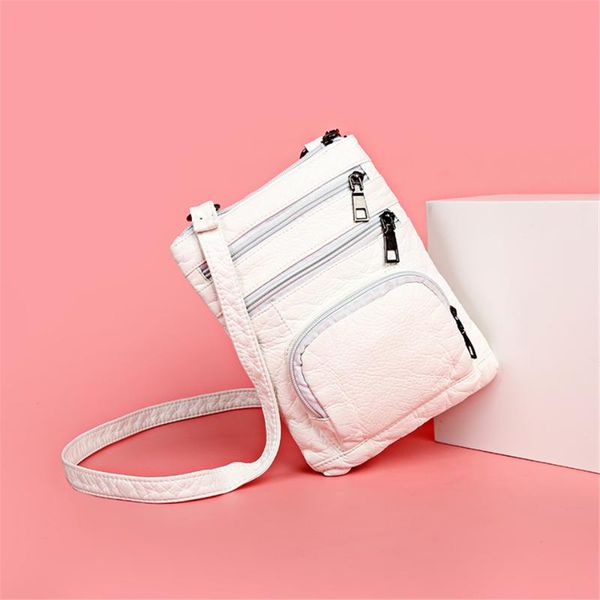

small crossbody bags for women 2020 messenger fashion bags for girls multi-pocket coin purse shoulder bag leather phone packets
