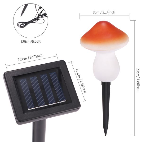 

holiday lights foam mushroom led light string battery operated xmas christmas wine bar wedding fairy decoration