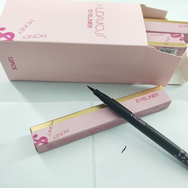 

2020 new hudamoji 1 pcs black long lasting eye liner pencil waterproof eyeliner cosmetic beauty makeup eyeliner