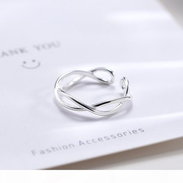 

2020 luxury designer halloween wanying jewelry factory direct curve wave ring s925 sterling silver net red models japan and south korea